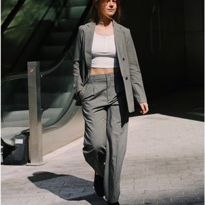 Uniqlo blazer and pants